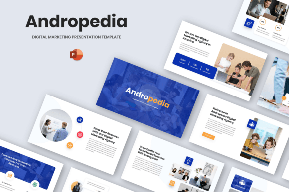 Andropedia - Digital Marketing PPT: Your All-in-One Presentation Toolkit