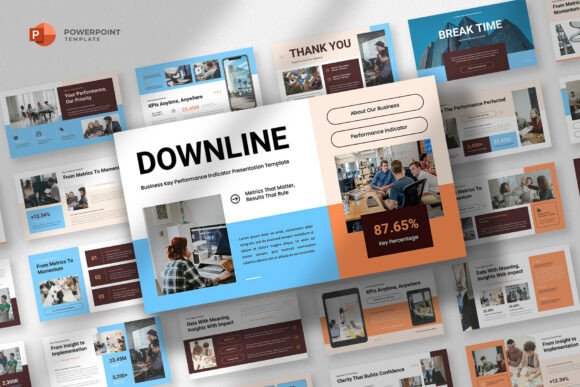 Business SOP & KPI PowerPoint Template: Structure Your Process