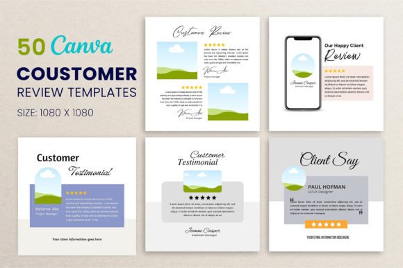 Canva Frame Customer Review Template: A Practical Guide