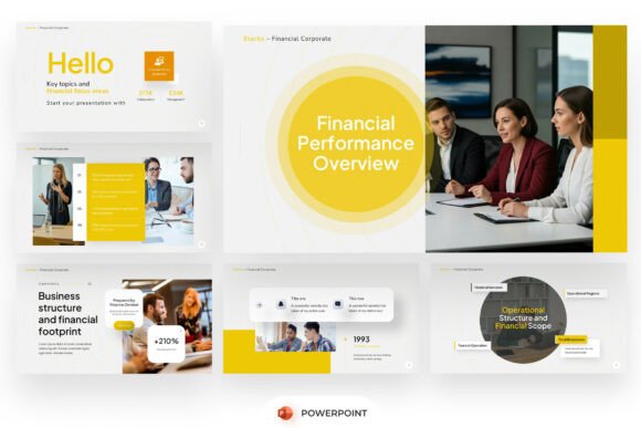 Corporate Financial Data PowerPoint: A Designer's Take