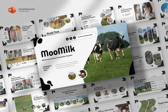 Dairy Farm & Milk PowerPoint Template: A Designer's Guide