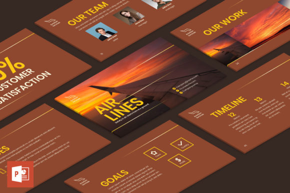 Elevate Your Airline Pitch with a Professional Template