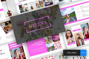 Helena: A Modern Keynote Template for Sweet Visuals