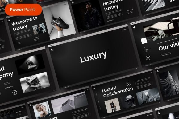 Luxury – Business PowerPoint Template: Elevate Your Next Pitch