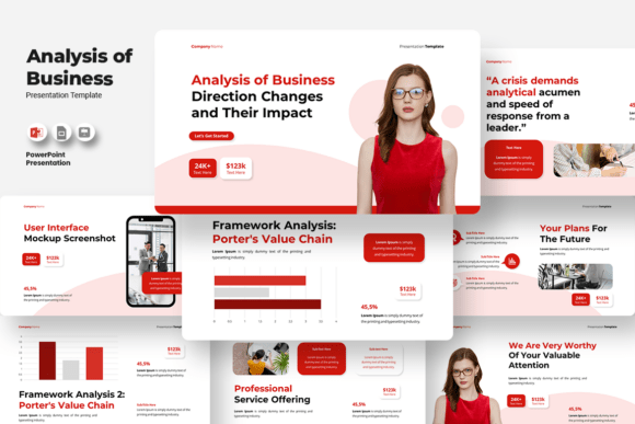 Master Your Pitch: Analysis of Business PowerPoint Template