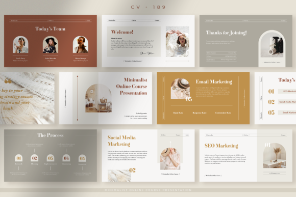 Mastering the Minimalist Online Course Presentation