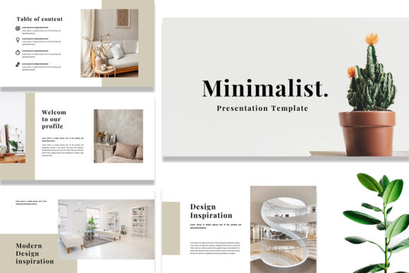 Minimalist Design - Keynote Template: Your Modern Presentation Toolkit