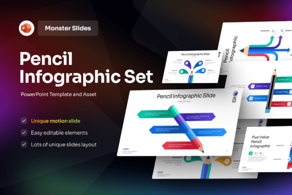 Pencil Infographic PowerPoint Template: A Designer's Practical Guide