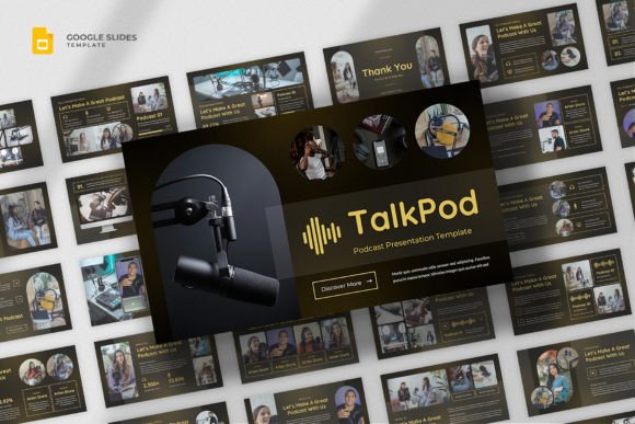 Podcast & Radio Google Slides Template: A Design Asset for Clear Communication