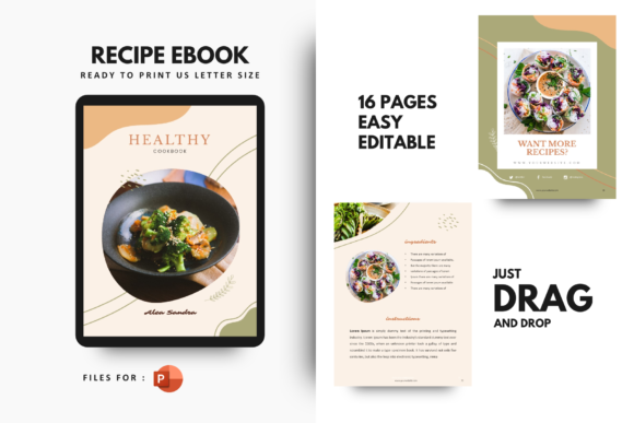Recipe Ebook Vegan Powerpoint Template: A Designer's Guide