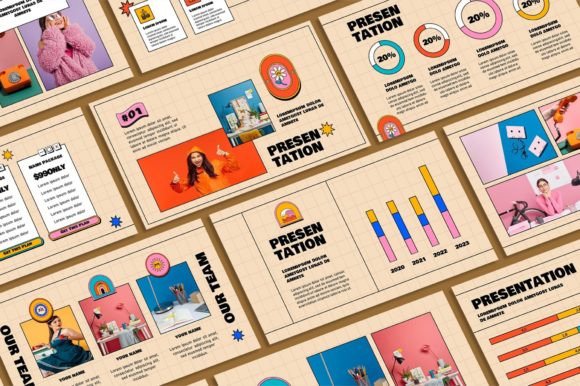 Retro Powerpoint Template: Infusing Modern Slides with Vintage Charm