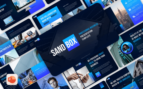SandBox – Business PowerPoint Template: Your Foundation for Professional Presentations