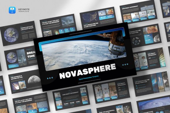 Space & Astronaut Keynote Template: Launch Your Next Presentation