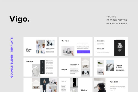 Vigo Google Slides Template: A Modern Design Toolkit